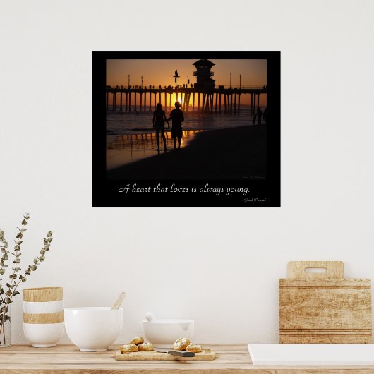 ビーチ ポスター (キッチン)