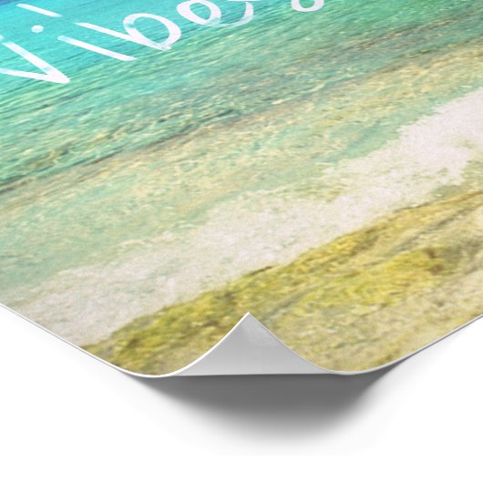 ビーチ ポスター (角)