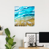 ビーチ ポスター (ホームオフィス)