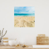 ビーチ ポスター (キッチン)