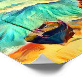 ビーチ ポスター (角)