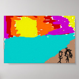 ビーチ ポスター