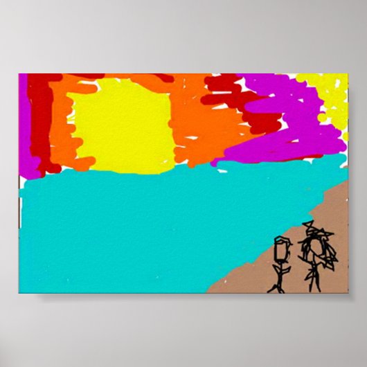 ビーチ ポスター (正面)