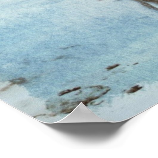 ビーチ ポスター (角)