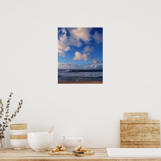 ビーチ ポスター (キッチン)