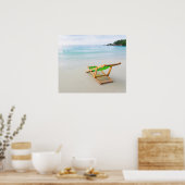 ビーチ ポスター (キッチン)