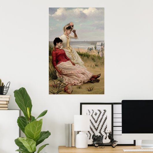 ビーチ ポスター (ホームオフィス)