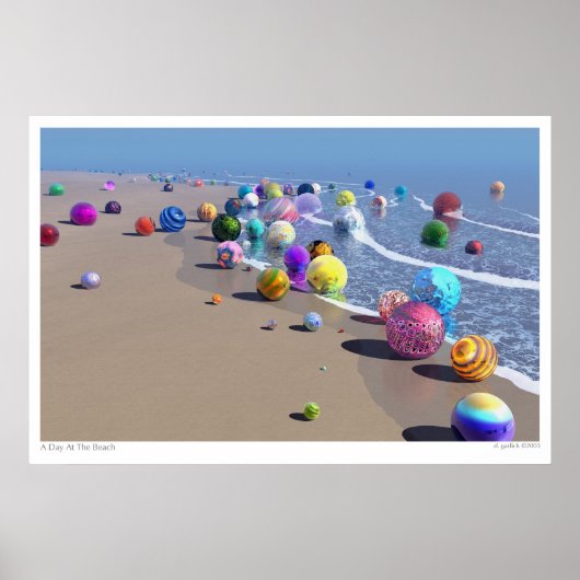 ビーチ ポスター (正面)