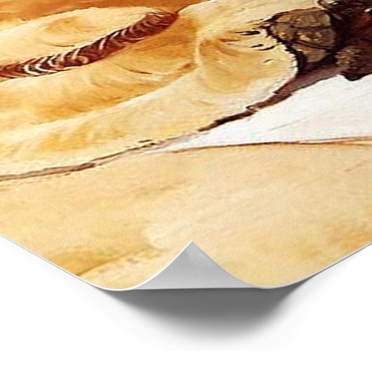 ビーチ ポスター (角)