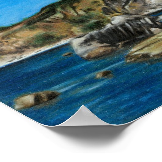 ビーチ ポスター (角)