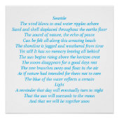 ビーチ ポスター (正面)