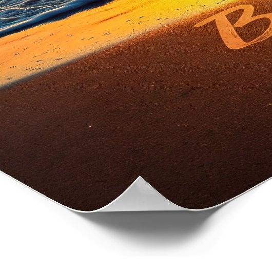 ビーチ ポスター (角)