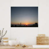 ビーチ ポスター (キッチン)