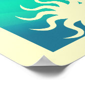 ビーチ ポスター (角)