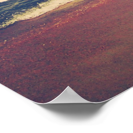 ビーチ ポスター (角)