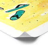 ビーチ – ポスター (角)