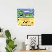 ビーチ – ポスター (ホームオフィス)