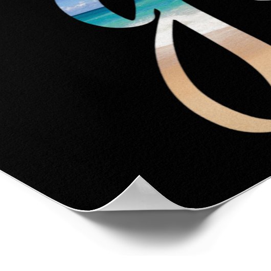 ビーチ ポスター (角)