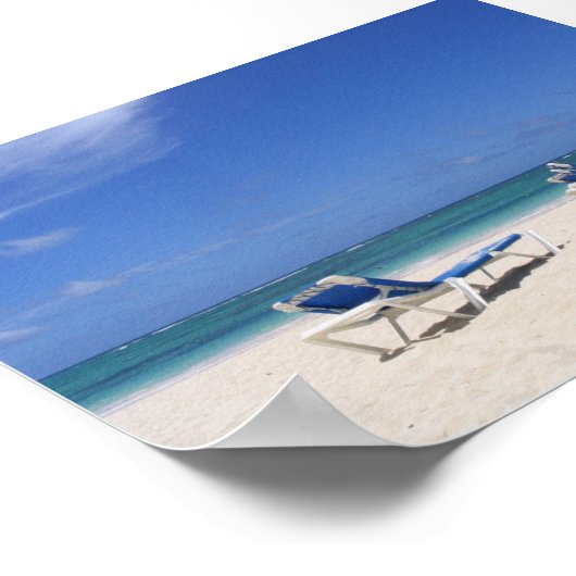 ビーチ ポスター (角)