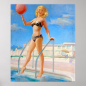 ビーチ ポスター (正面)