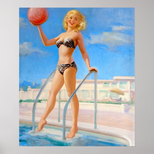 ビーチ ポスター (正面)