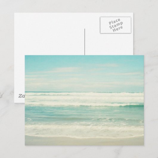 ビーチ ポストカード (正面/裏面)
