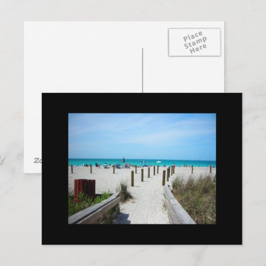 ビーチ! ポストカード (正面/裏面)
