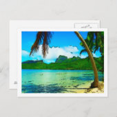 ビーチ ポストカード (正面/裏面)