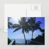 ビーチ ポストカード (正面/裏面)