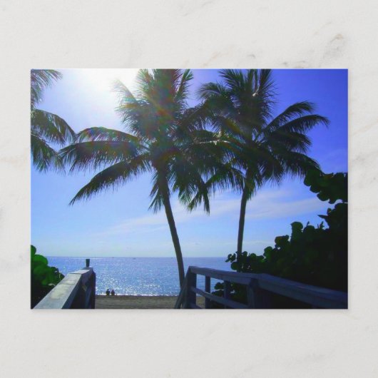 ビーチ ポストカード (正面)