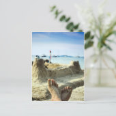 ビーチ ポストカード (スタンド正面)