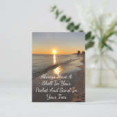 ビーチ ポストカード (スタンド正面)