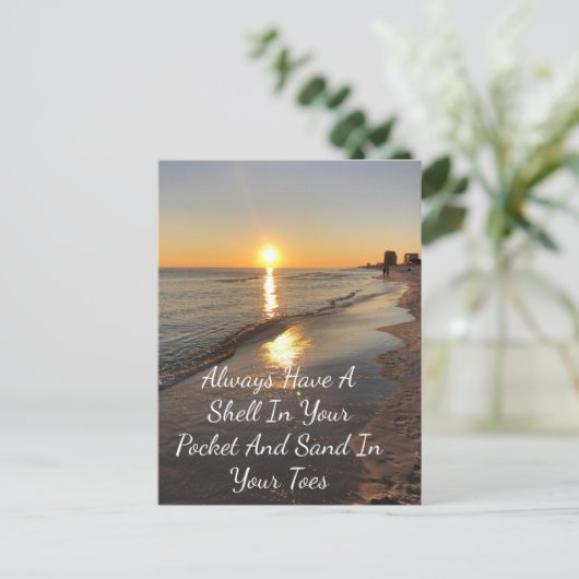 ビーチ ポストカード (スタンド正面)