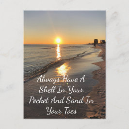 ビーチ ポストカード