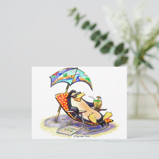 ビーチ ポストカード (スタンド正面)