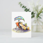 ビーチ ポストカード (スタンド正面)