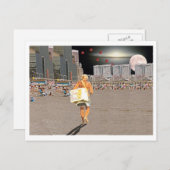 ビーチ ポストカード (正面/裏面)