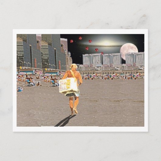 ビーチ ポストカード (正面)