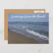 ビーチ! ポストカード (正面/裏面)