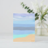 ビーチ ポストカード (スタンド正面)