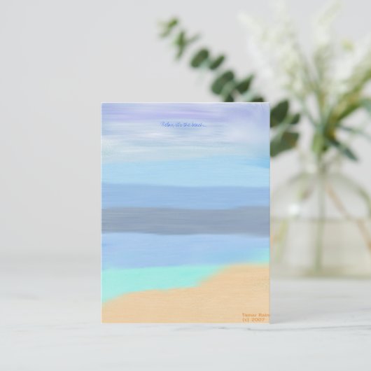 ビーチ ポストカード (スタンド正面)