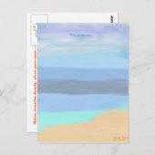 ビーチ ポストカード (正面/裏面)