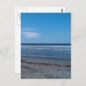 ビーチ ポストカード (正面/裏面)