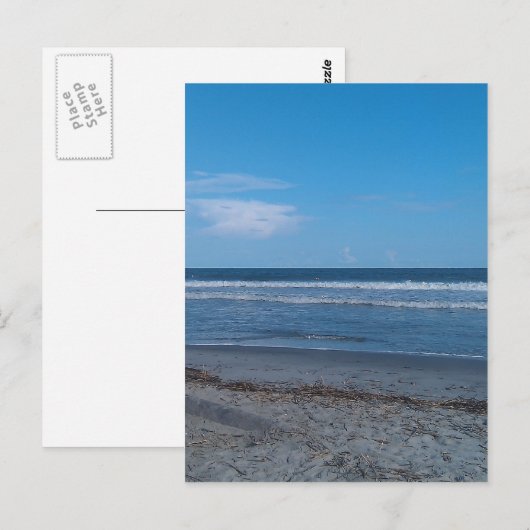 ビーチ ポストカード (正面/裏面)