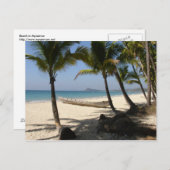 ビーチ ポストカード (正面/裏面)