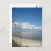 ビーチ! ポストカード (正面/裏面)