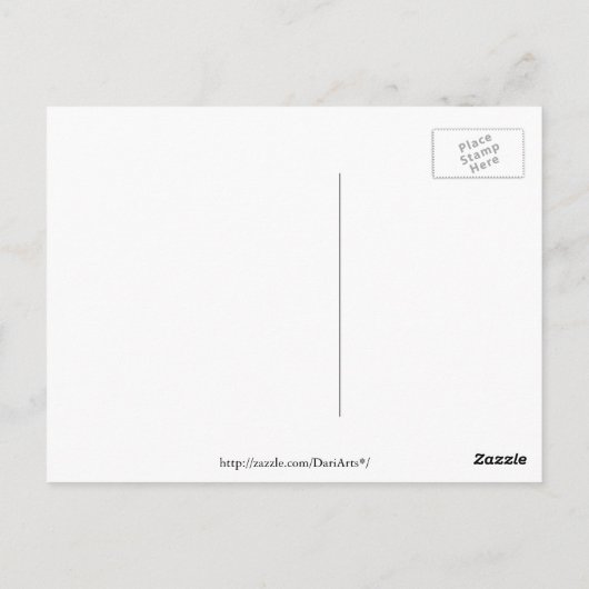 ビーチ ポストカード (裏面)