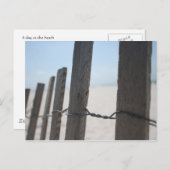 ビーチ ポストカード (正面/裏面)