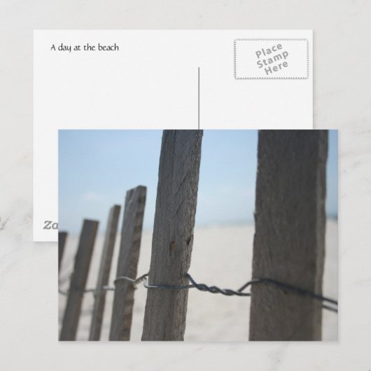 ビーチ ポストカード (正面/裏面)