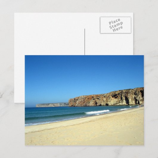 ビーチ ポストカード (正面/裏面)